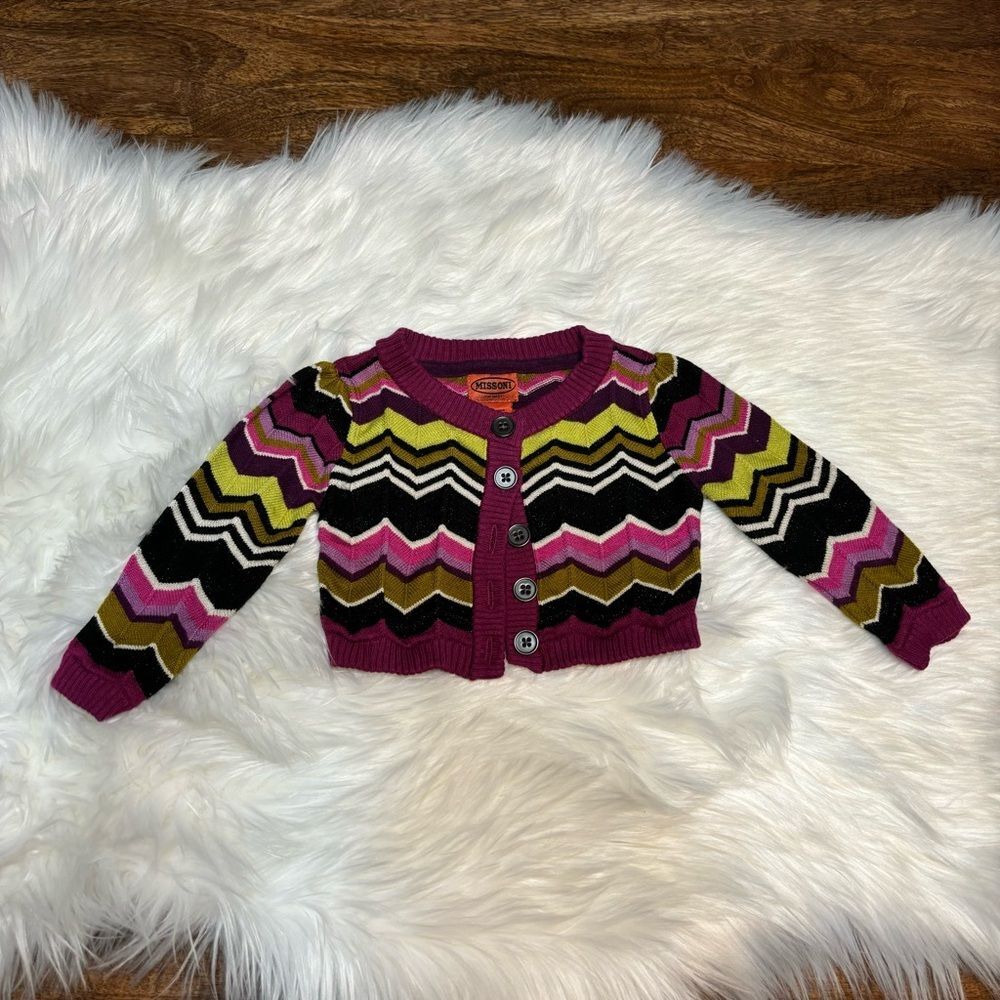 Missoni for Target Baby Chevron Cardigan Size 6-12m